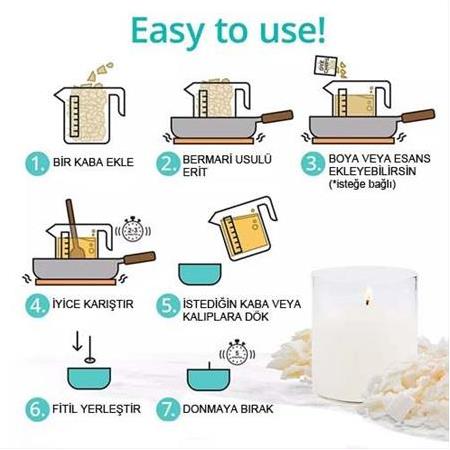 Hobihan Soya Wax 1. Kalite (1 kg)