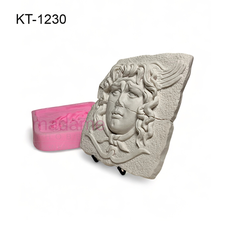 Medusa Rölyef Silikon Kalıbı KT-1230