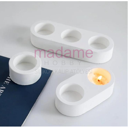 Mumluk Silikon Kalıbı KT-1201