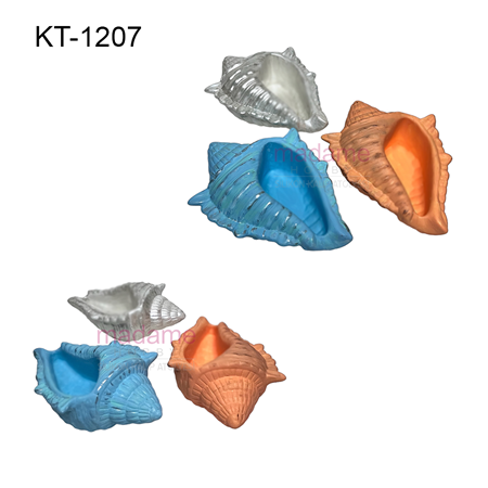 Deniz Kabuğu İstiridye Silikon Kalıbı KT-1207