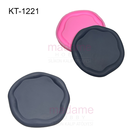 Bulut Sunum Tabağı No2 Silikon Kalıbı KT-1221