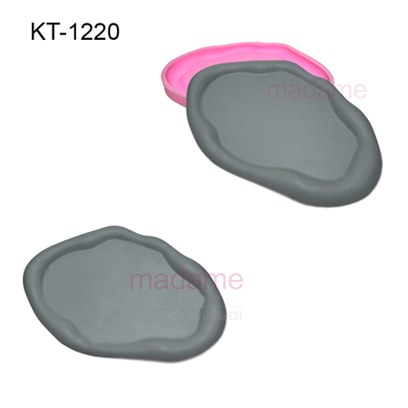 Bulut Sunum Tabağı Silikon Kalıbı KT-1220
