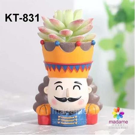 Fındıkkıran Kral Saksı Silikon Kalıbı KT-831