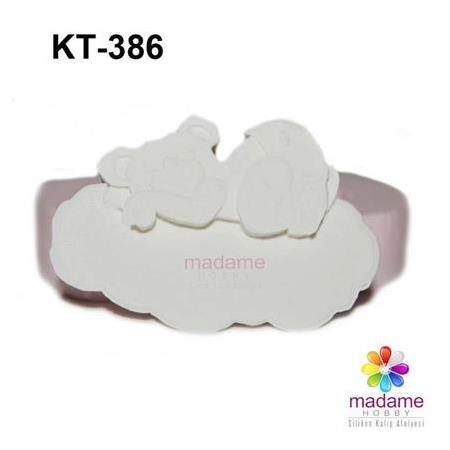 Bulutlu Ayıcık Silikon Kalıbı KT-386