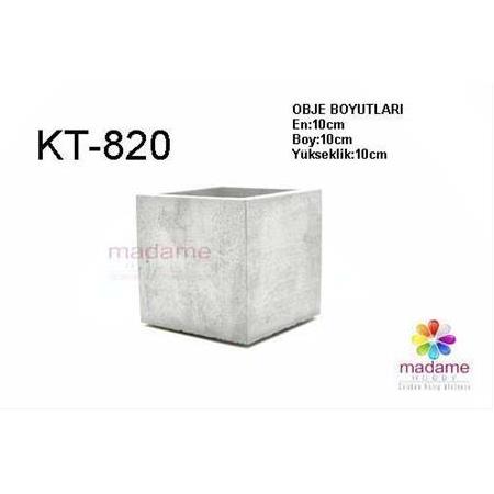 Kare Saksı Silikon Kalıbı KT-820
