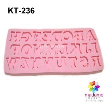Düz Harfler Silikon Kalıbı KT-236